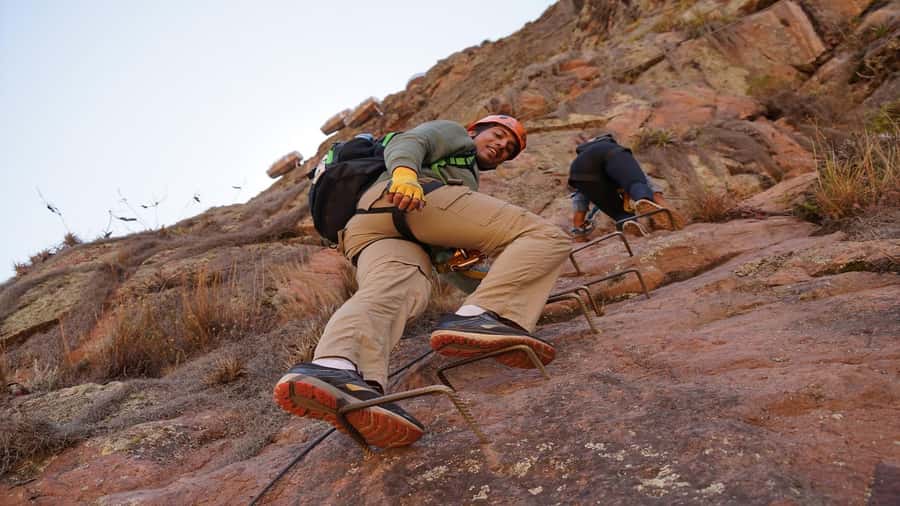 From Cusco: Via Ferrata & Zip Line with lunch - Zip lines from 250 to 700 meters