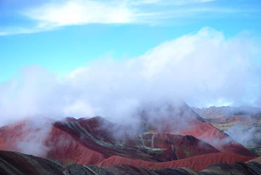 From Cusco: Vinicunca Mountain of Colors Excursion + Ticket - Reaching the Rainbow Mountain viewpoint