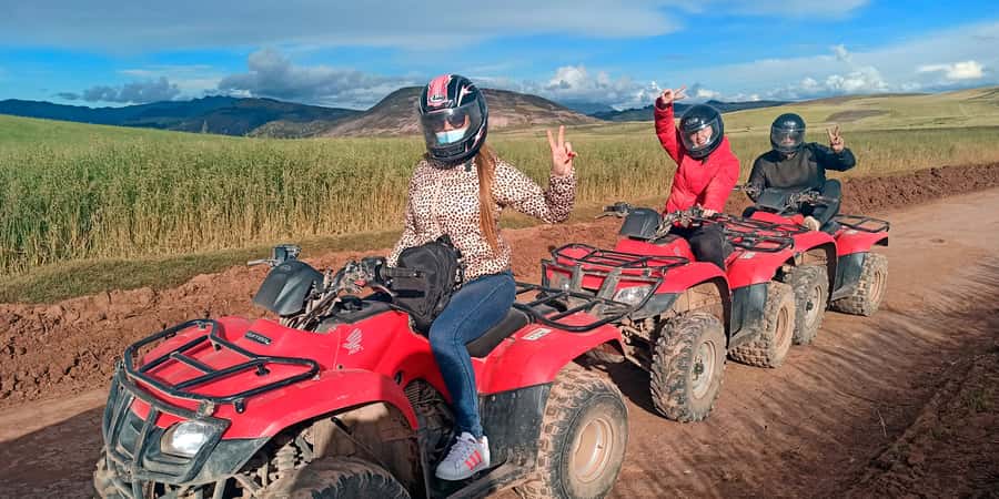 From Cuzco: Salt Mines and Moray Ruins ATV Adventure - Moray’s circular terraces and Incan farming