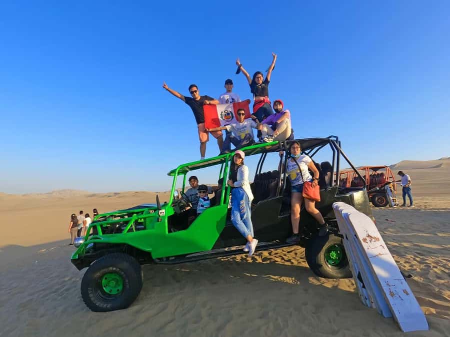 From Huacachina: Sandboarding and Dune Buggy Tour + Income - What the $21 price buys you