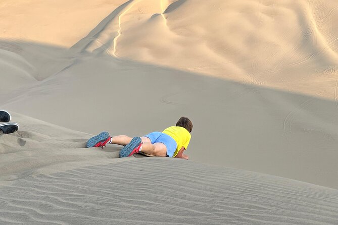 From Huacachina: Sunset buggy and sandboarding - The buggy ride: fast, steep, and not for everyone