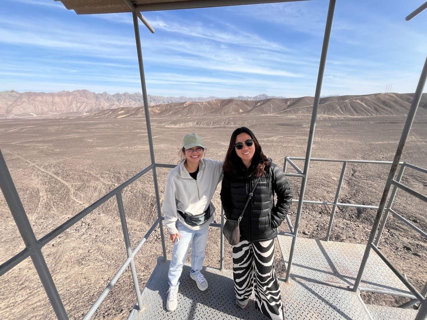 From Ica or Huacachina: Day Trip to Nazca - English or Spanish guiding in a group of six