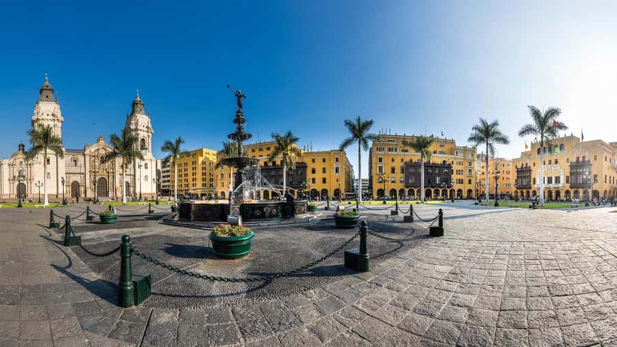 From Lima: City tour Prehispanic + Colonial & Modern Lima - Huaca Pucllana gives the morning an ancient start