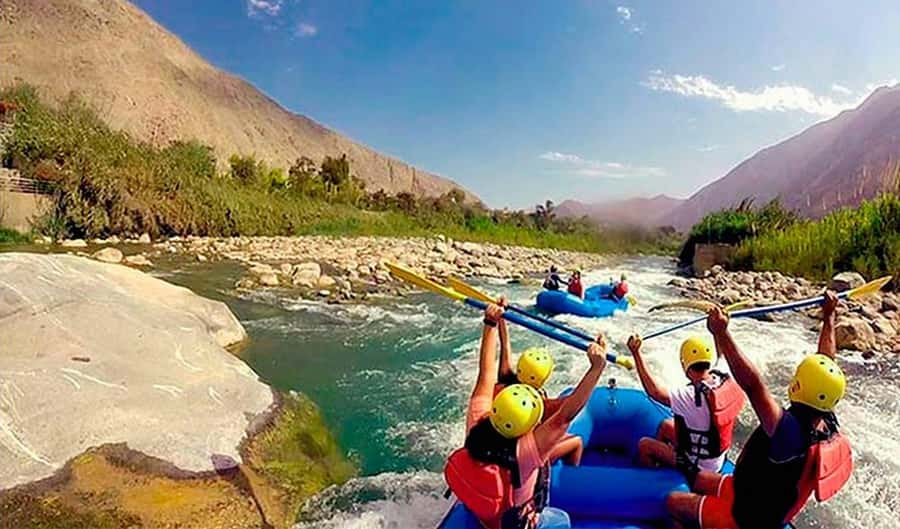 From Lima | Lunahuana River Rafting | Adventure in Canete - A short look at the Incahuasi ruins