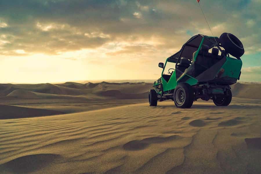 From Lima: Nazca Lines and Ica Desert Day Trip - Sunset over the Huacachina dunes