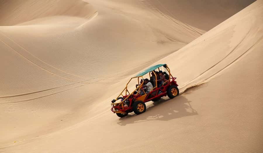 From Lima: Paracas and Huacachina Oasis Full Day Guided Tour - Huacachina and the dune buggy ride
