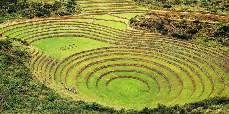 From Ollantaytambo: Moray, Maras, and Chinchero Guided Tour - Moray and the Incas’ circular farming terraces