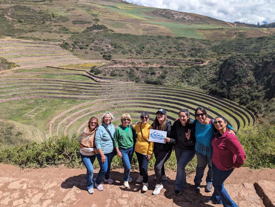 From Ollantaytambo:Moray, Salt Mines, Chinchero end in Cusco - The optional Ollantaytambo addition
