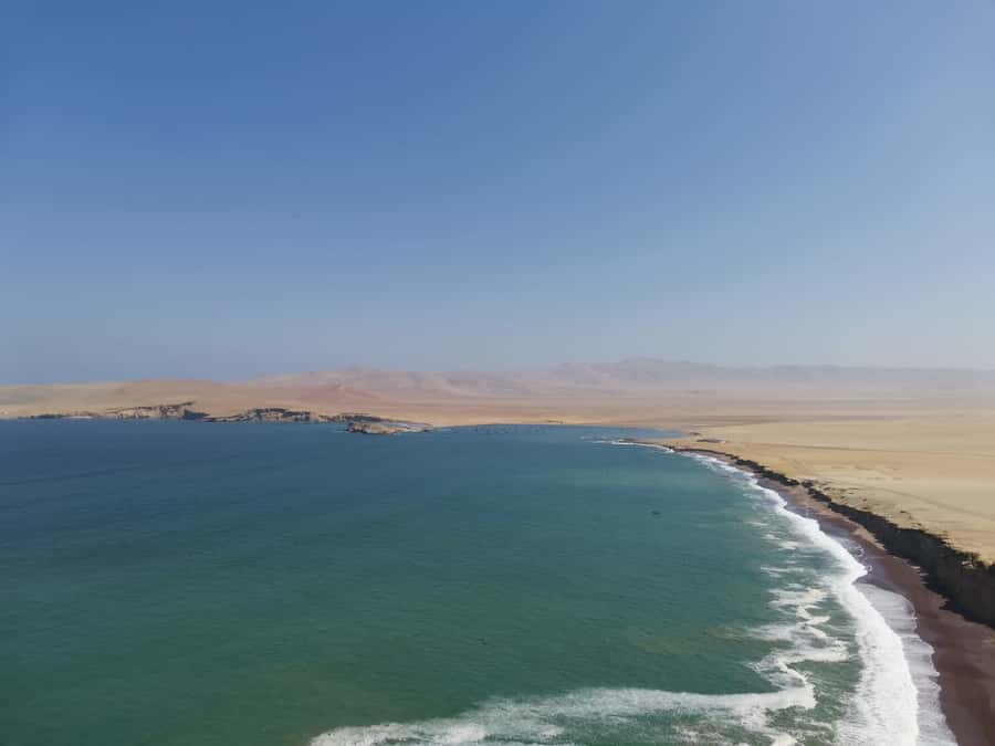 From Paracas: Ballestas Island Cruise & Paracas Reserve Tour - The Cathedral and the force of nature