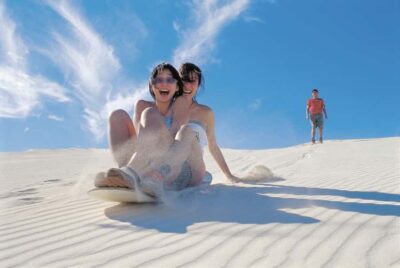 Mini Buggy Tour & Sandboarding at Oasis