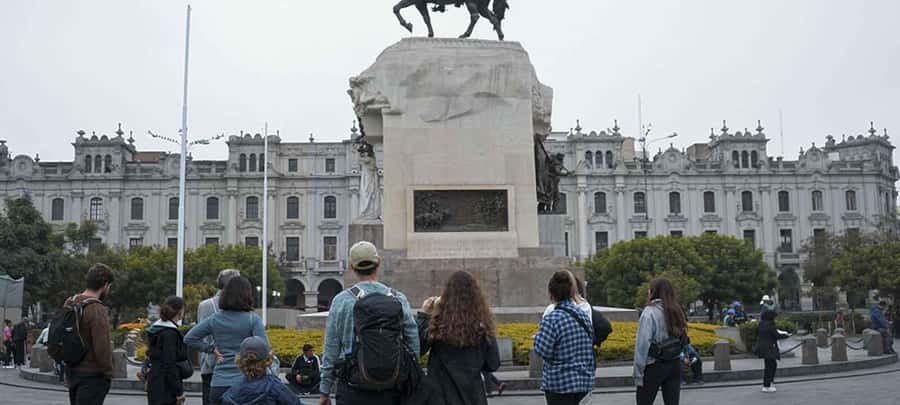 From Port of Callao: Lima Sightseeing Tour - San Francisco and Lima’s underground catacombs