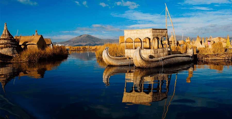 From Puno: Excursion to Uros and Taquile Islands + Income - Pickup in Puno and the eight-hour schedule