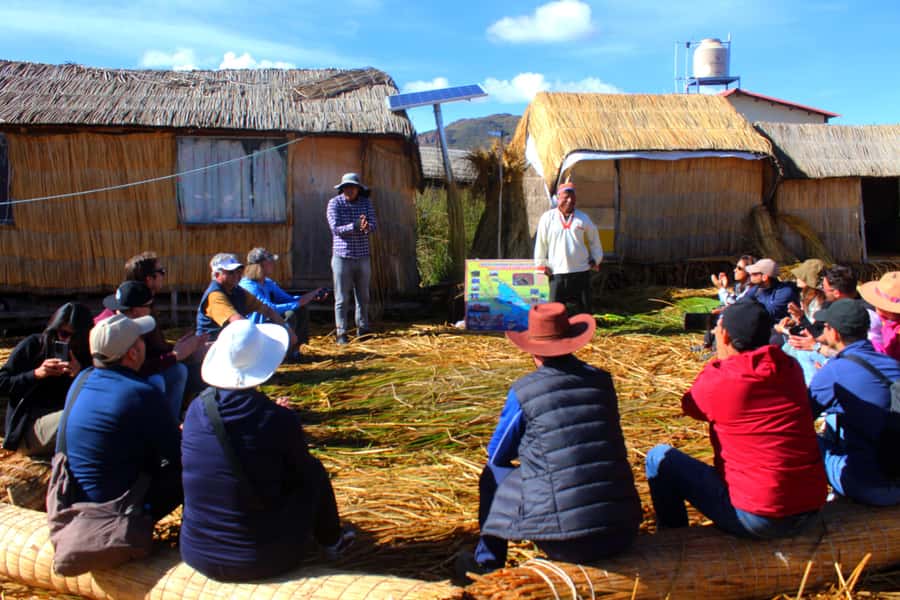 From Puno: Uros floating islands half Day tour - Meeting the Uros community with the right expectations
