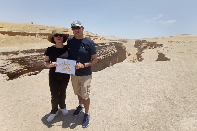 Full Day Tour Canyon of the Lost in Ica Desert - Walking toward the Ojos de Agua
