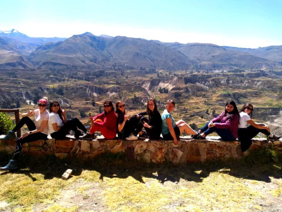 Full Day Trip to Colca Canyon from Arequipa ending in Puno - The hot springs near Chivay