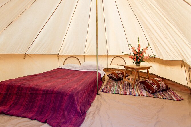 Glamping in Huacachina Desert - Breakfast and a shower on the second morning
