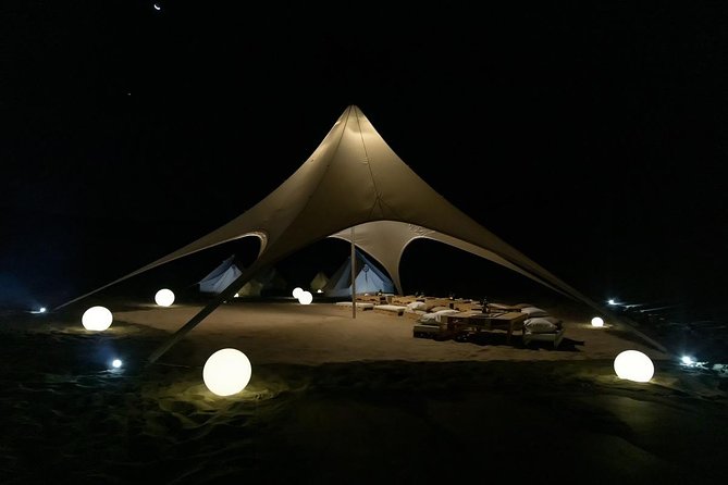 Glamping in Huacachina Desert - Huacachina Oasis and the high dunes