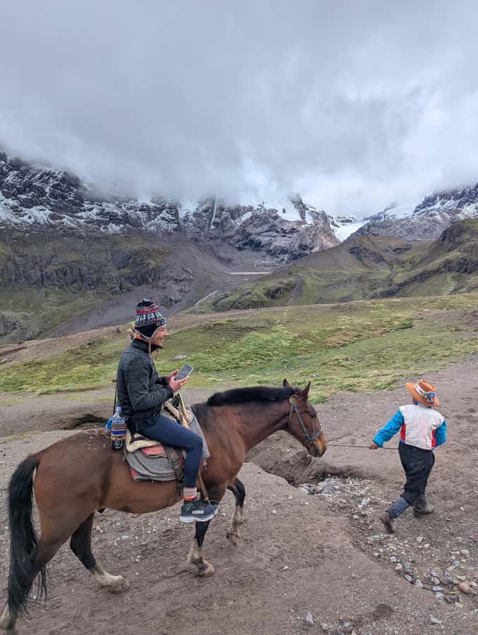 Horseback Riding at 7 lakes Ausangate Private |Optional Hike - Why the Ausangate lakes are worth the long day