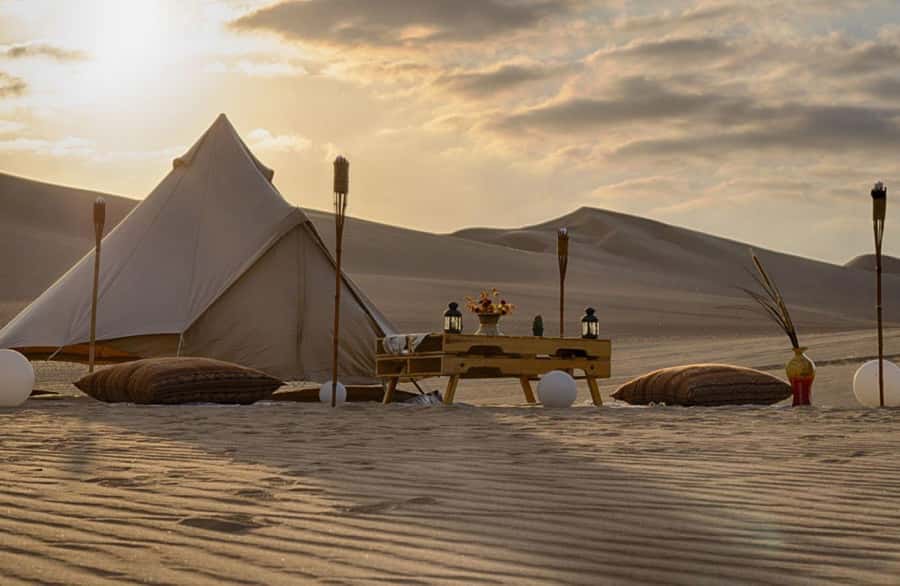 Ica | Huacachina: Desert Glamping | Night Under the Stars - A private-chef BBQ dinner in the sand
