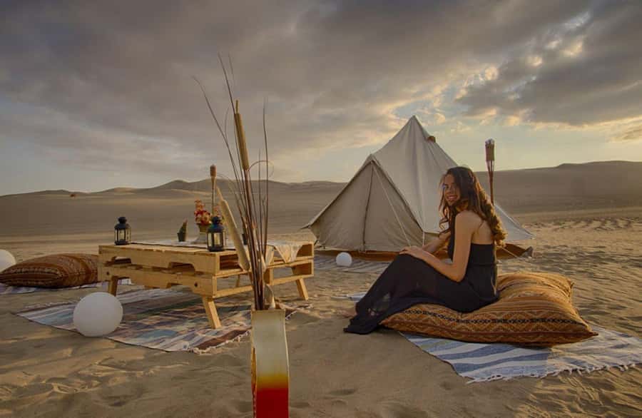 Ica | Huacachina: Desert Glamping | Night Under the Stars - Sleeping under the Ica stars