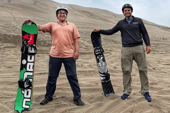 In Lima: Sandboarding Off Road Half Day!! - Working up to higher dunes