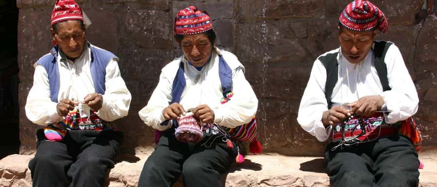 Lake Titicaca 2-Day Tour to Uros, Amantani and Taquile - The uphill walk to Pachamama and Pachatata