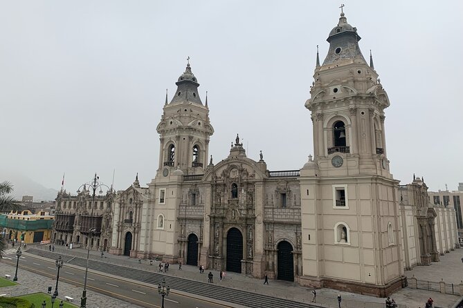 Lima City of The Kings Walking Tour Including Catacombs - Plaza San Martin sets the historical tone