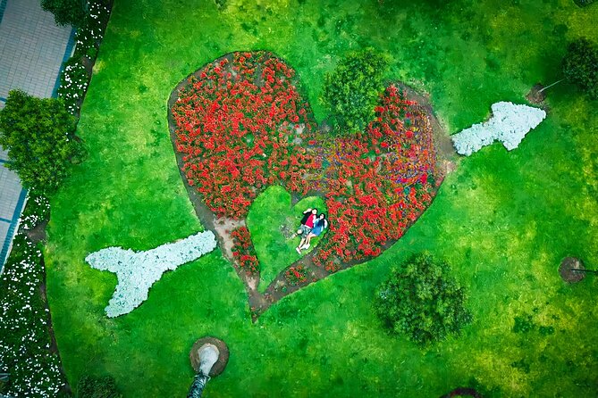 Lima City Tour Plus + Video by Drone - Group - Love Park brings the Pacific into view