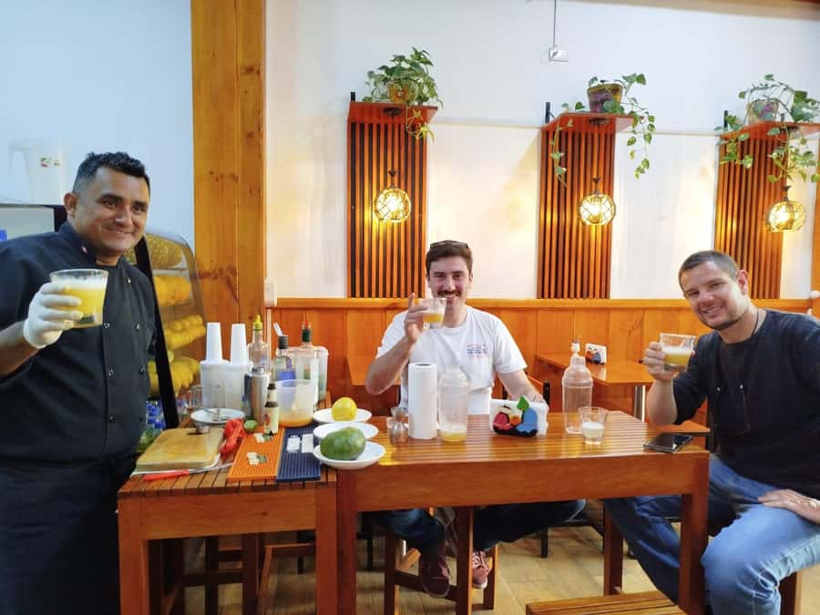 Lima: Cooking Workshop and Water Circuit Tour - Preparing ceviche with a local chef
