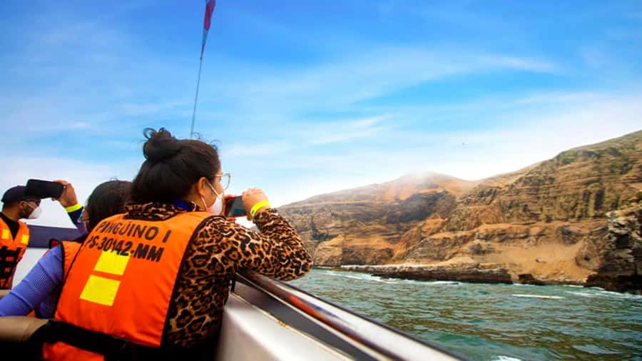 Lima | Islas Palomino Tour | Swim with Sea Lions - The harbor is part of the story