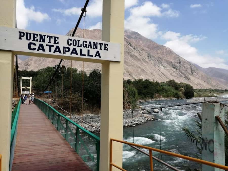Lima: Lunuhuaná Extreme All In + Cerro Azul + Rafting + ATV + Canopy - Canopy and canoeing on the Cañete River