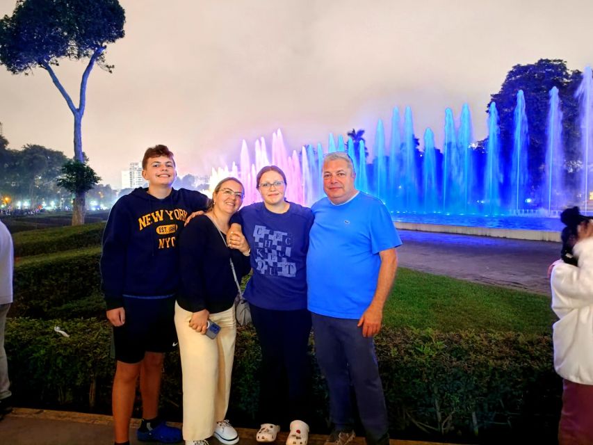 Lima: Magic Water Circuit Light Show Tour with Pickup - Timing, crowds, and comfort