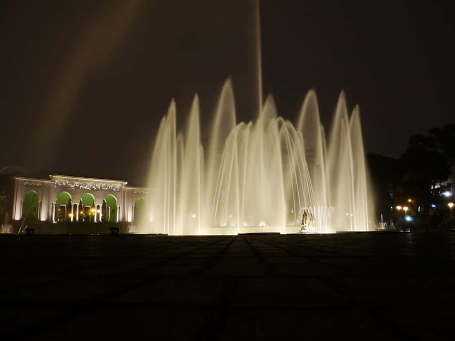 Lima: Magic Water Circuit with Dinner - The evening pickup from Miraflores and San Isidro