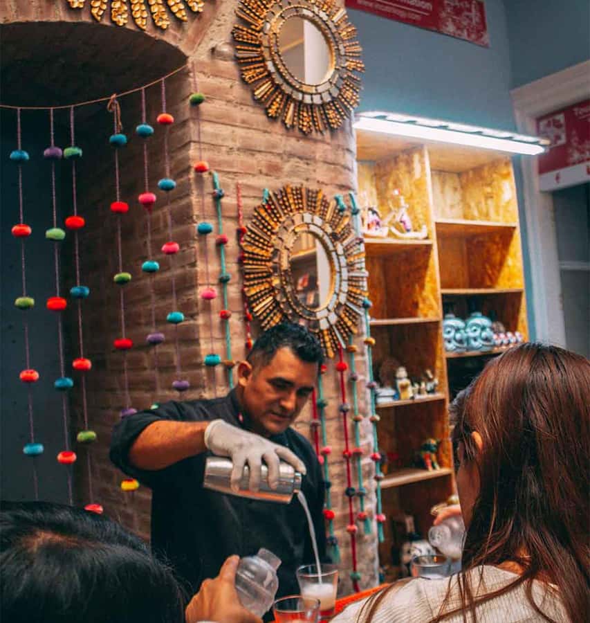 Lima: Street Food Tasting Tour with Pisco Sour Class - Lima’s historic center between the food stops
