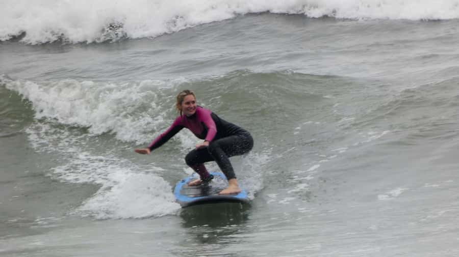 Lima: Surf Class with Equipment and Instructor - The beach warm-up and dry-land practice