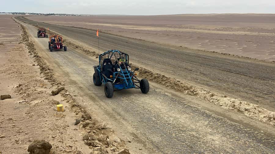 Mini Buggy GO KART in Paracas National Reserve - Starting in Paracas: pickup and safety briefing