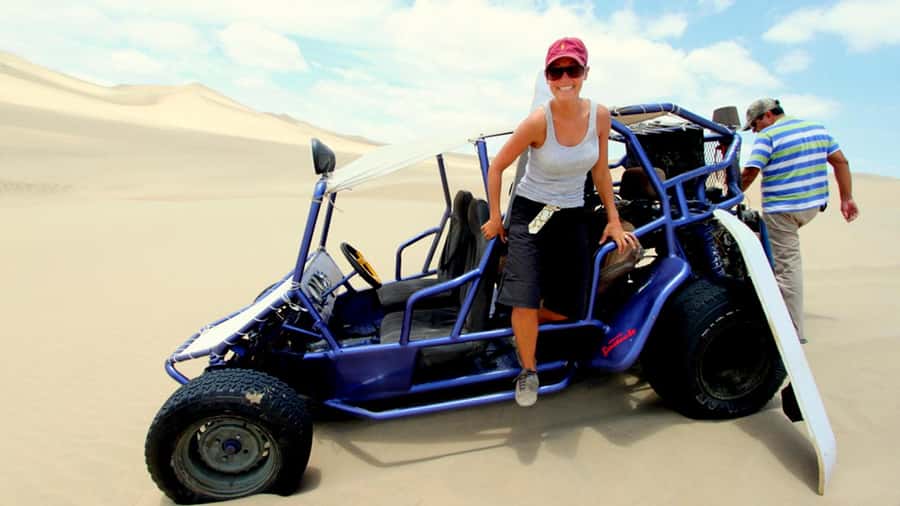 Nasca: Ocongalla Aqueduct Sandboarding in the Usaka desert - Pickup in Nasca and the 20-minute ride