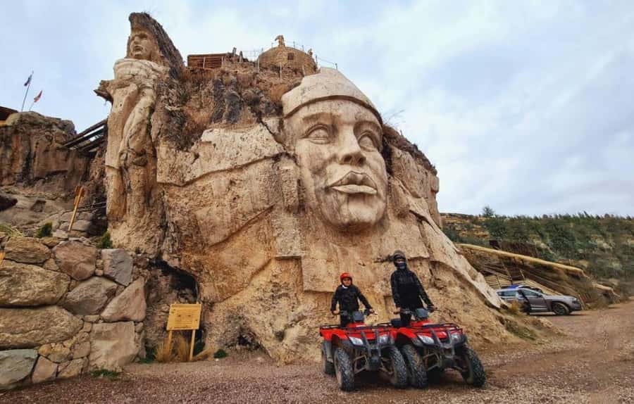 New attraction Morada de los dioses in ATVs - From Cusco’s historic center to Tica Tica