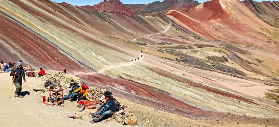One day tour to Rainbow Mountain and Red Valley (optional) - Ausangate, llamas, and the wider view