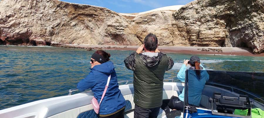 Paracas: Ballestas Island & Nature Reserve all inclusive - Playa Roja is the stop most people remember