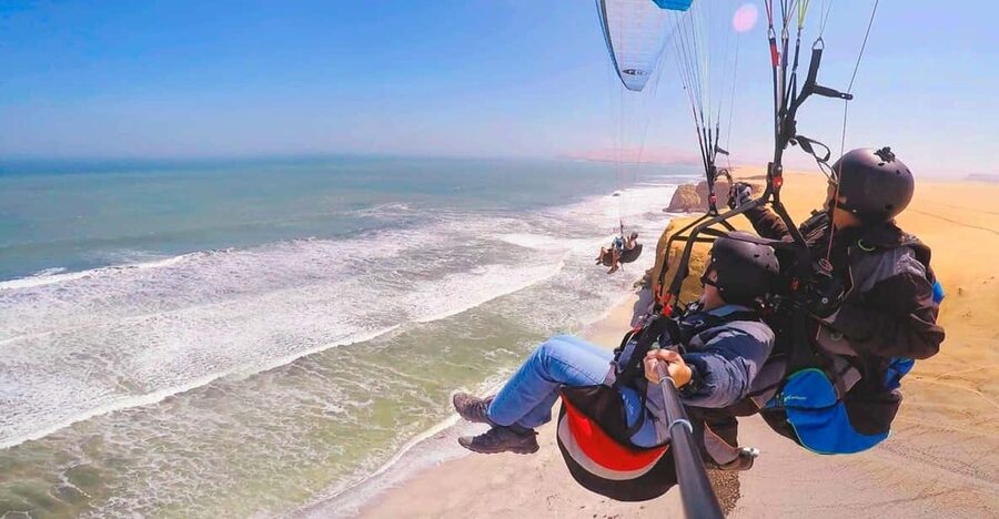 Paracas : Paragliding - Fly Like a Bird - The final call: book it for the view, not the duration