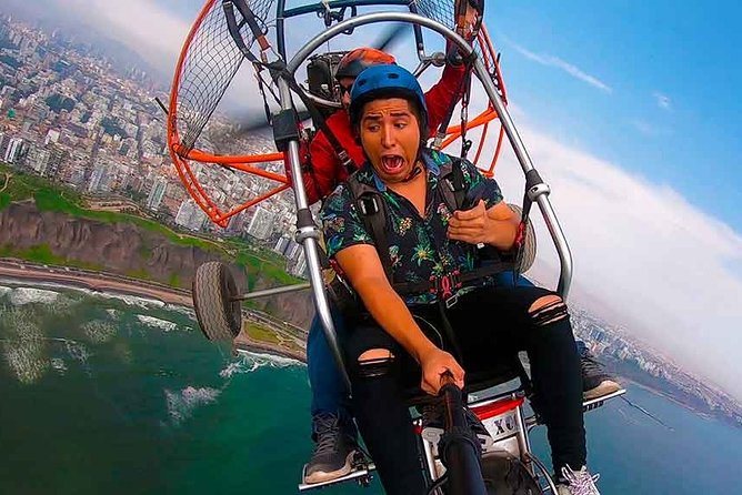 Paragliding in Lima - Costa Verde - What the short flight feels like