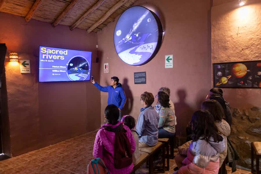 Planetarium Cusco OFFICIAL SITE: Andean Astronomy experience - The interpretation rooms put the stars into context