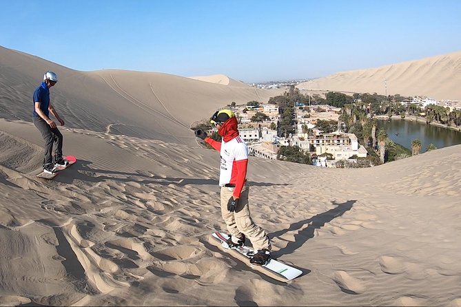 Professional Sandboard & Sandski Tour in Ica, Peru - The first hour teaches you how sand behaves