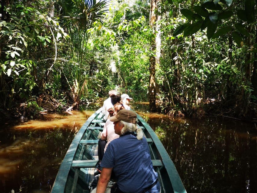 Puerto Maldonado: Lago Sandoval Day Trip with Lunch - Returning to Puerto Maldonado by 5:30 PM