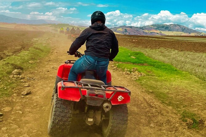 Quad bikes in Moray and Salineras and Picnic with llamas - Cruzpata: a proper ATV start, not a rushed handoff