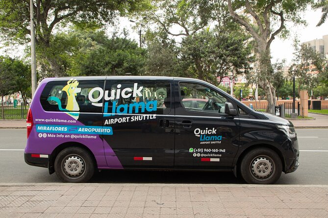 QuickLlama: Door-to-door transfer from Miraflores to Lima Airport - Communication is the difference between calm and confusion