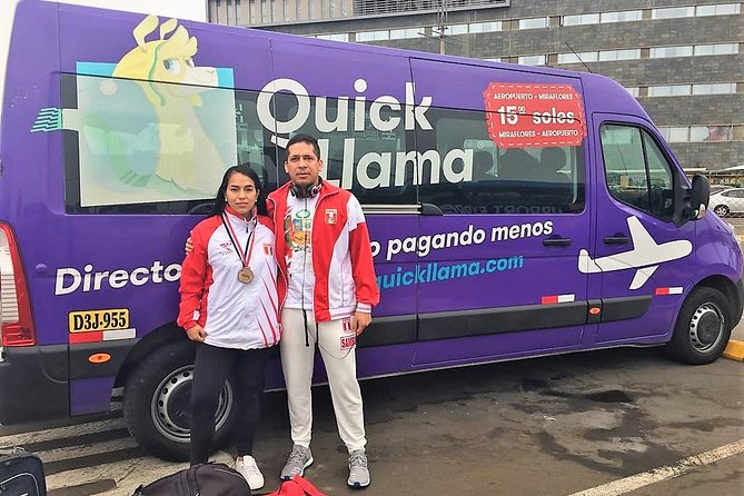 QuickLlama: Door-to-door transfer from Miraflores to Lima Airport - Why the $5.95 fare is such good value