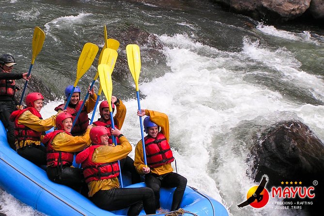 Rafting & Zip line Urubamba River 1 Day - Rafting Class 2, 3, and occasional 4 rapids