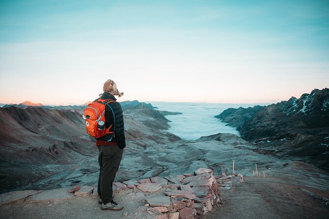 Rainbow Mountain and Red Valley Hike – 2 Days / 1 Night - Warmisaya Pass and the first sight of Rainbow Mountain